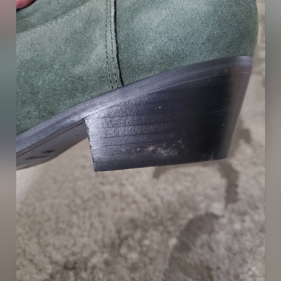 Nine West Olive Green Western Boots - Picture 11 of 12